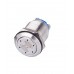 22mm 24VAC/DC buzzer red LED