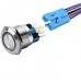 22mm illuminated button momentary red 24VAC/DC