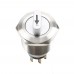 22mm illuminated rotary 2pos latched switch 24VDC