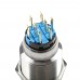 22mm illuminated rotary 2pos latched switch 24VDC