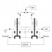 Reversing relay 12VDC 40A