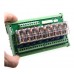 8 Channels 1 SPDT DIN Rail Mount 16A 24VDC Relay Module